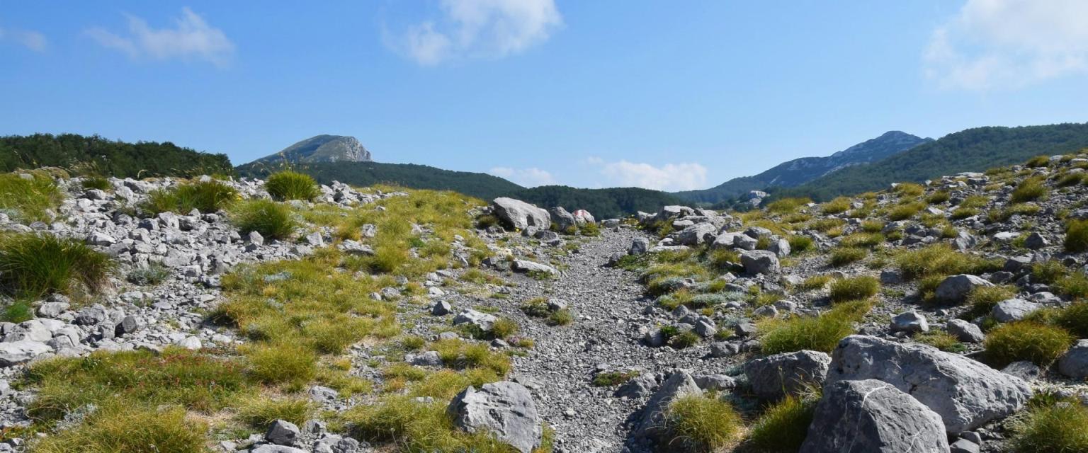 Hiking trails and peaks (Paklenica National Park)